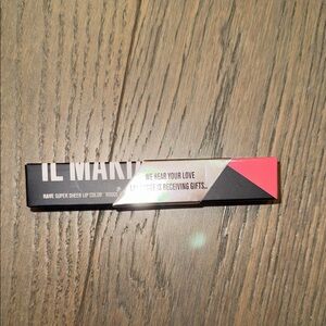 IL MAKIAGE Sheer Lip Color in Black and Red